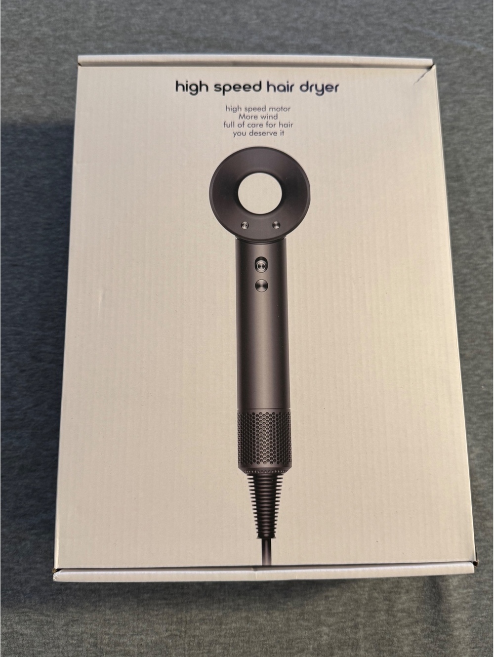 High Speed Hair Dryer with Attachments